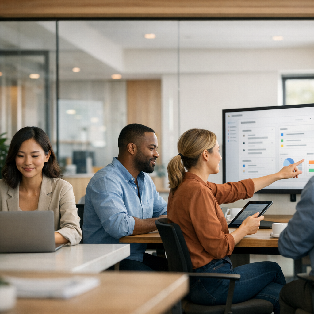 Modern Office with Digital Automation and Google Workspace-1